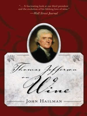 cover image of Thomas Jefferson on Wine